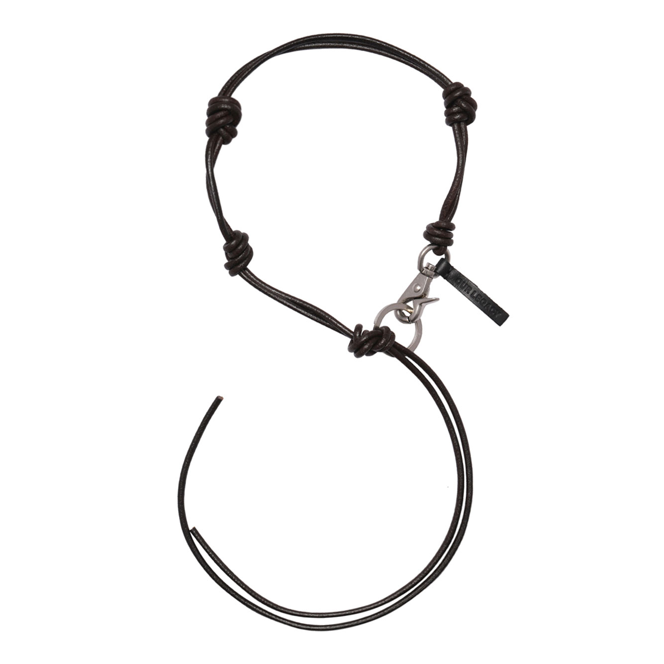 블랙 UDON LADON KEYCHAIN